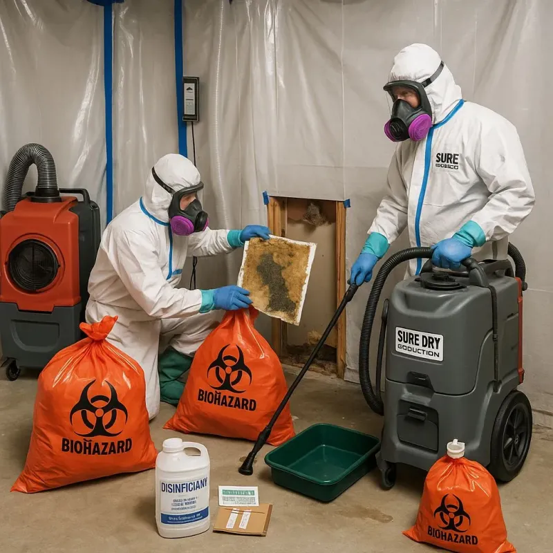 Contaminated Water Handling Protocols process in Valley Cottage, NY