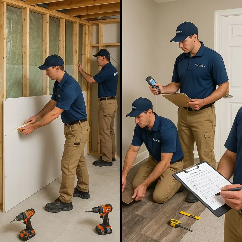 Repairs and Reconstruction process in Valley Cottage, NY